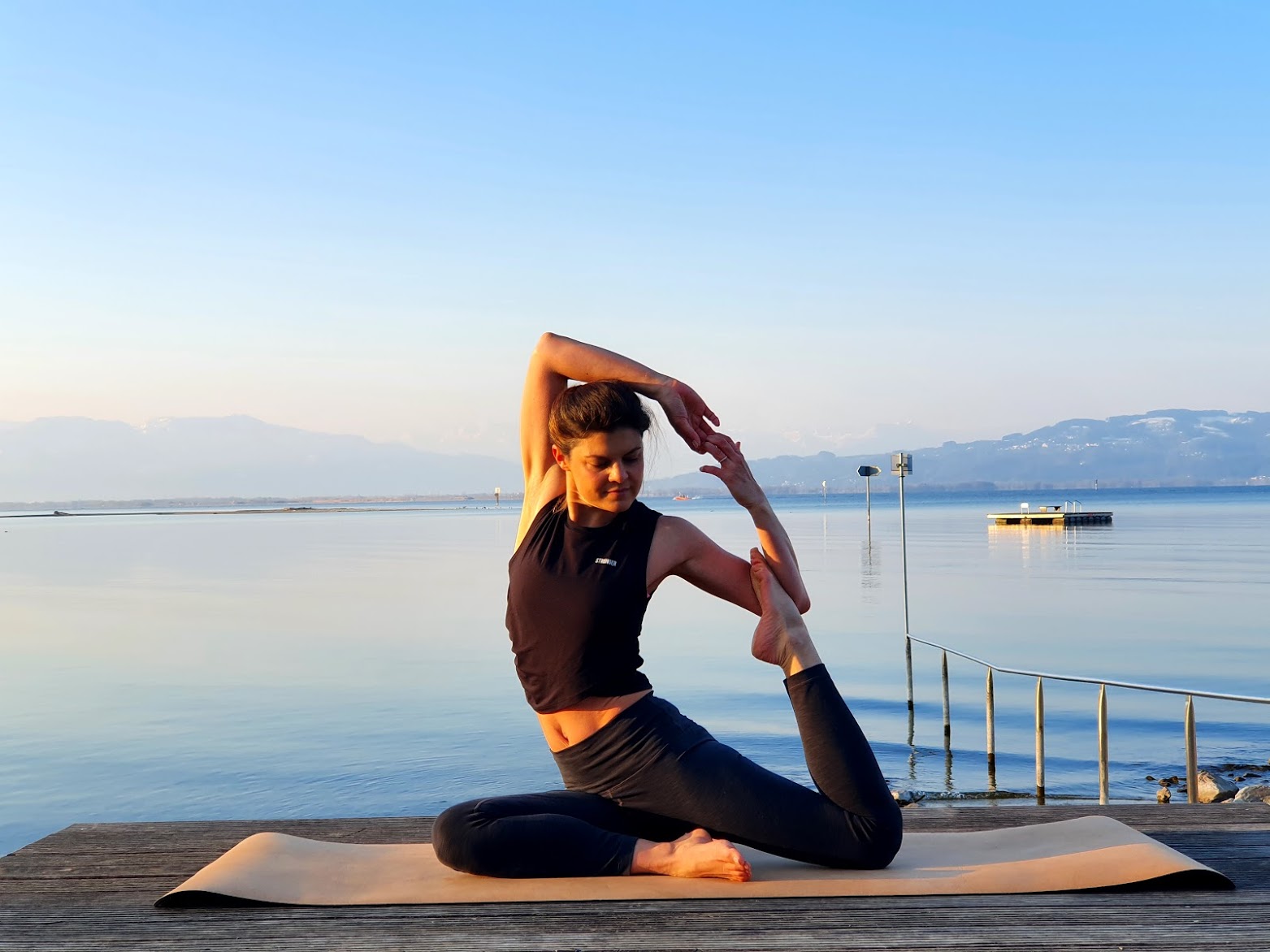 Yoga am Bodensee im Urlaub